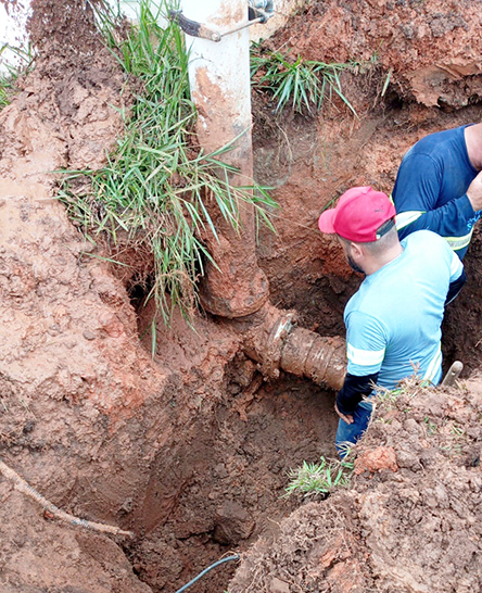 Leia mais sobre o artigo SAAE fecha abastecimento do Santa Cruz para reparo emergencial