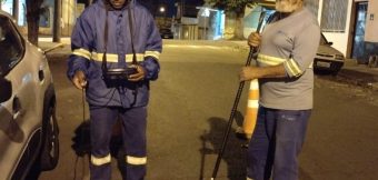 DETECÇÃO DE VAZAMENTOS: SAAE APLICA O GEOFONE EM RUAS DO CENTRO