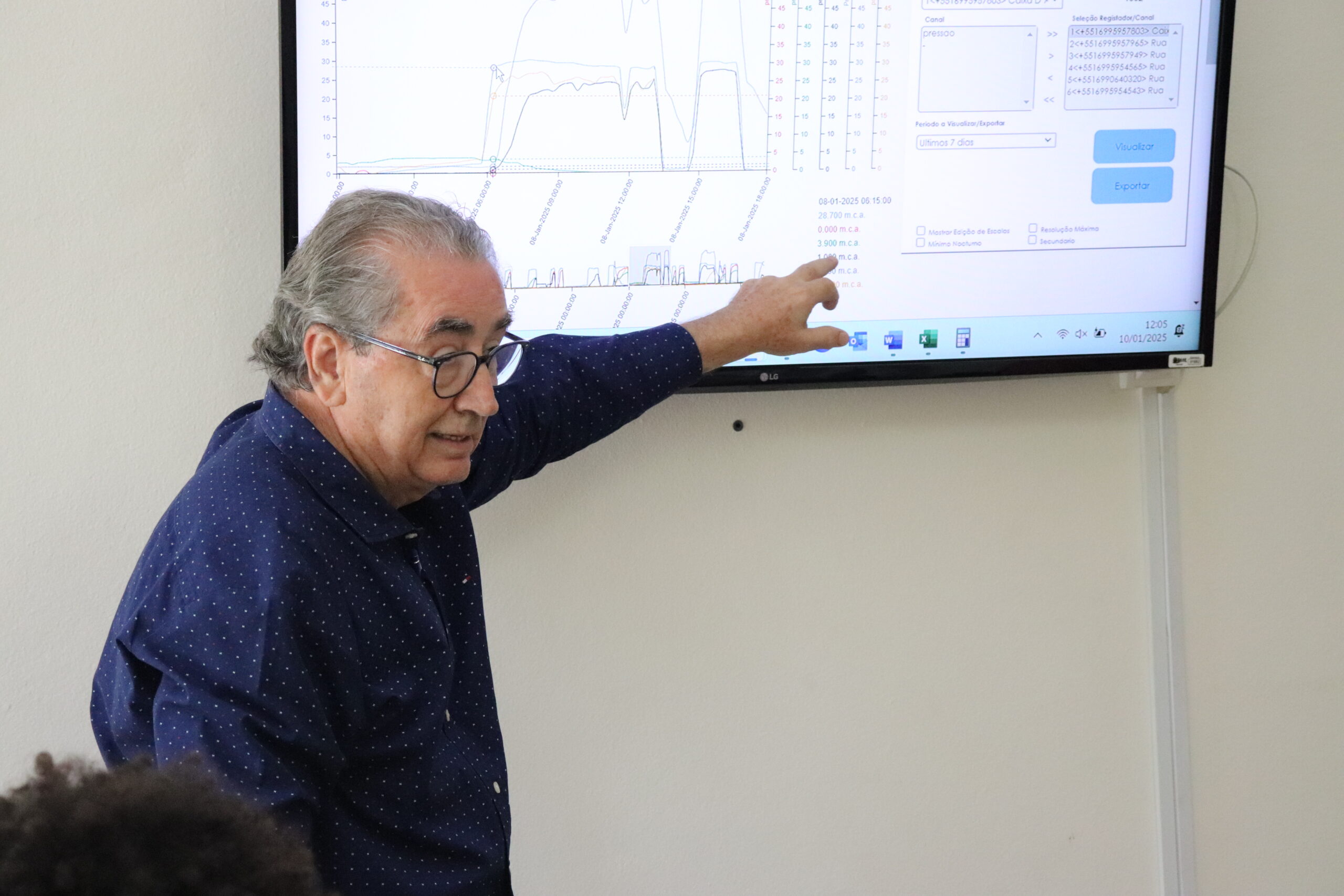 Leia mais sobre o artigo Governo e SAAE usam novos dados para avnçar com trabalhos para o abastecimento de água