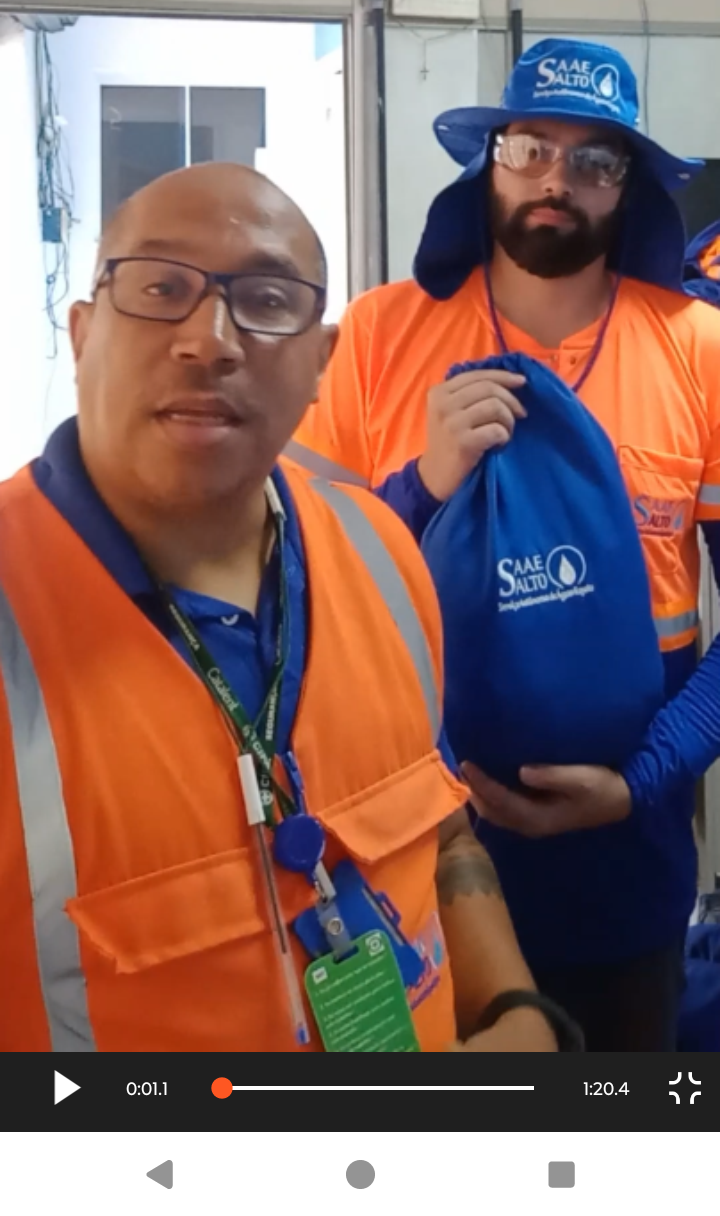 Leia mais sobre o artigo ABRIL VERDE: SAAE renova uniformes e investe em EPIs