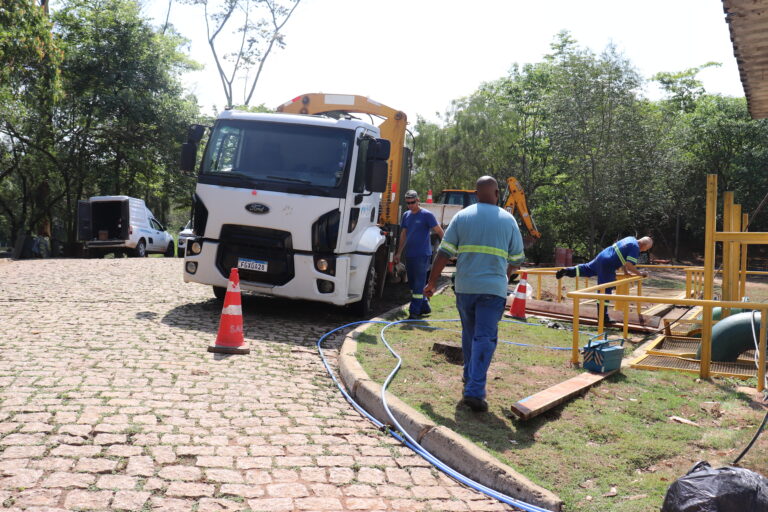 Leia mais sobre o artigo Estação de captação de água do Ribeirão Piraí recebe manutenção