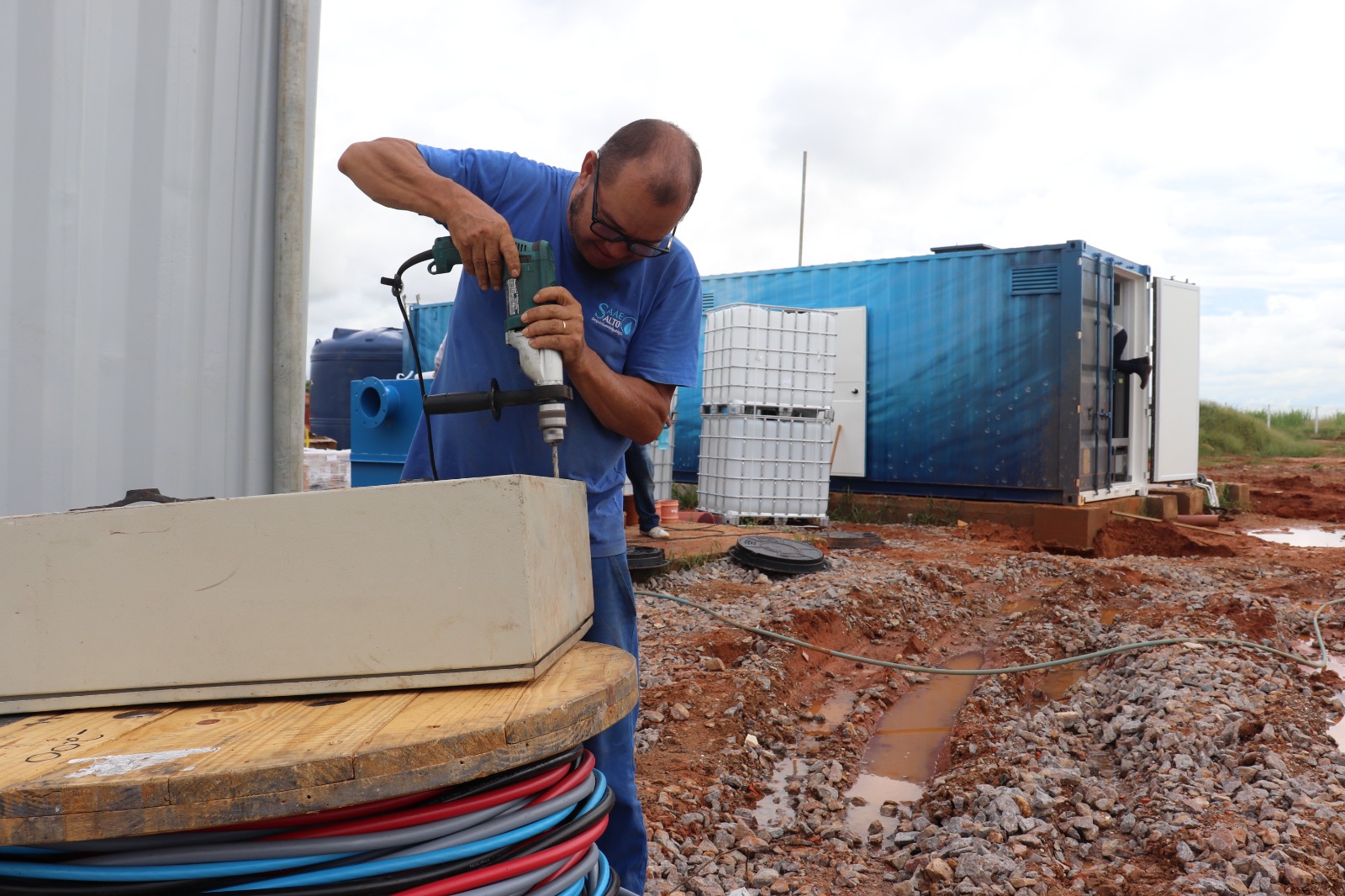 MAIS ÁGUA: ETA Barnabé entra em fase final de montagem e instalações