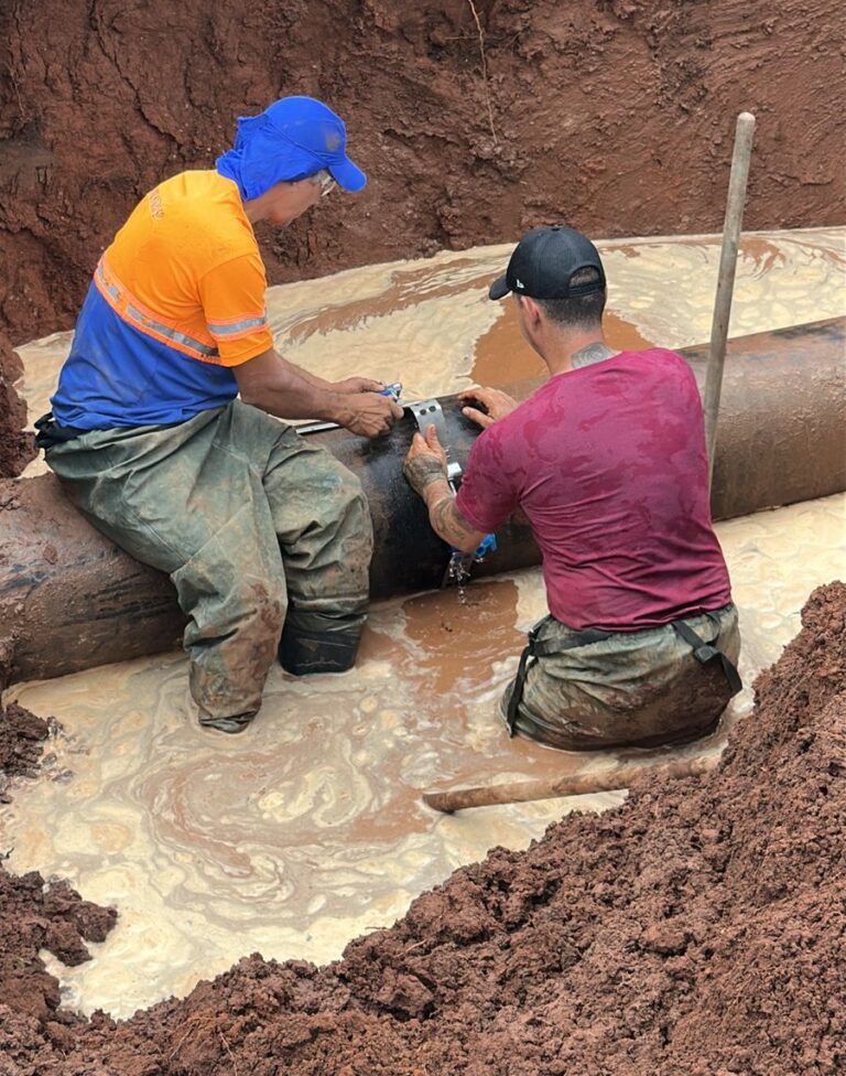 Leia mais sobre o artigo ATENÇÃO: SAAE faz reparo emergencial em adutora do Piraí nesta terça, 23