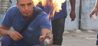 SEGURANÇA: Servidores do SAAE recebem treinamento de brigada de incêndio