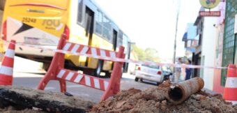 SAAE vai trocar trocar tubulação na Rua Rio Branco, no Centro